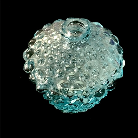 I.W. Rice Other - Vintage I.W. Rice & Co Blue Glass Turquoise Perfume Bottle